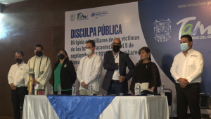 VIDEO Ofrece Gobierno de Tamaulipas Acto de Disculpa Pública por masacre en Nuevo Laredo