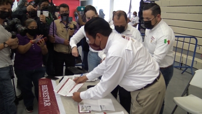 VIDEO Prioriza delegado estatal de Bienestar programas sociales