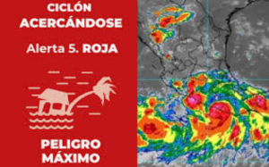 Alerta Roja por hurac&aacute;n &lsquo;John&rsquo;: AMLO llama a evacuar en Guerrero y Oaxaca
