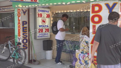 Aumentan clientes extranjeros ante el alza del d&oacute;lar en Nuevo Laredo