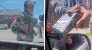 Limpiaparabrisas se vuelve viral tras sacar terminal y aceptar pago con tarjeta