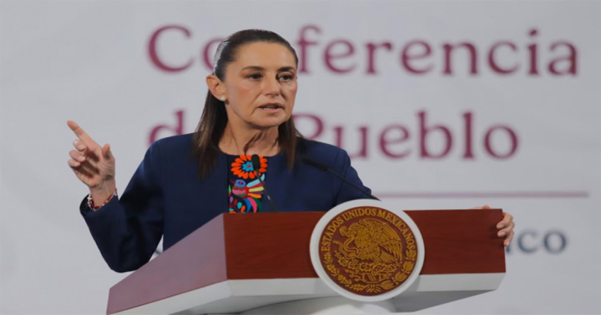 Claudia Sheinbaum ‘frena’ a Trump, ‘No aceptamos una intervención en México’, afirma
