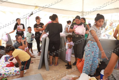 AGRADECEN MIGRANTES A GOBIERNO MUNICIPAL POR TRATO HUMANO Y SEGURIDAD DURANTE SU ESTANCIA EN NUEVO LAREDO