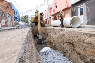 CONTIN&Uacute;A REHABILITACI&Oacute;N DEL COLECTOR RIBERE&Ntilde;O: COMAPA