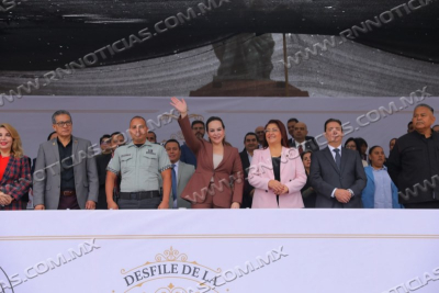 NUEVO LAREDO SE VISTE DE FIESTA CON DESFILE DEL 113 ANIVERSARIO DE LA REVOLUCI&Oacute;N MEXICANA