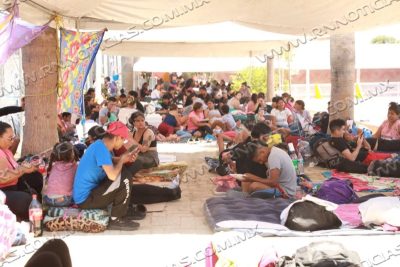 BRINDA GOBIERNO MUNICIPAL APOYO HUMANITARIO A CARAVANA DE MIGRANTES