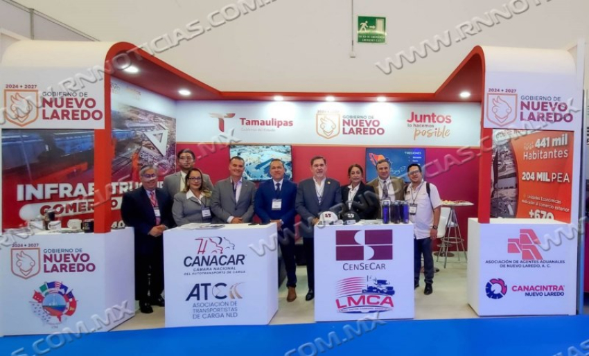 NUEVO LAREDO REFUERZA SU POSICIÓN COMO CAPITAL LOGÍSTICA EN EXPO TRANSPORTE ANPACT 2025