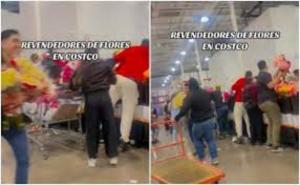 Revendedores ‘atacan’ Costco: Acaparan flores para el 14 de febrero