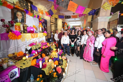 DISFRUTAN CIUDADANOS DEL FESTIVAL DE LA CATRINA