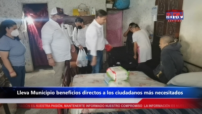 V&Iacute;DEO Ayuntamiento Lleva Beneficios a Personas con Capacidades Diferentes.