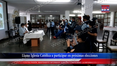 V&Iacute;DEO Llama Iglesia Cat&oacute;lica a participar en pr&oacute;ximas elecciones