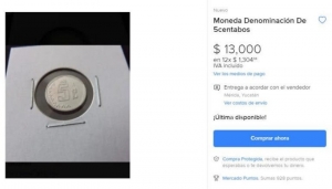 Moneda de 5 centavos se oferta hasta en 13 mil pesos en internet
