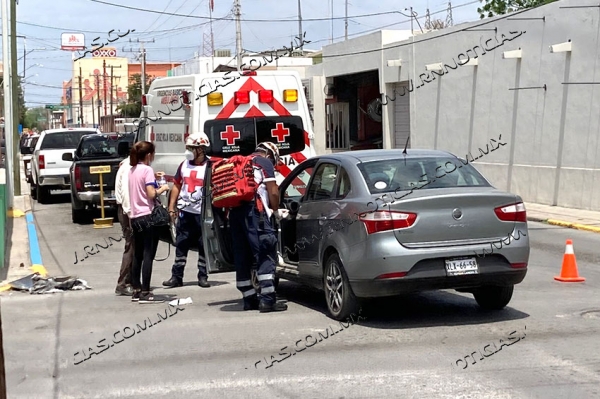 Chocan en la colonia Guerrero; conductores alegan verde