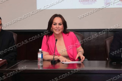 PRESENTA ALCALDESA CARMEN LILIA CANTUROSAS PROYECTOS PARA IMPULSAR LIDERAZGO COMERCIAL DE AMBOS LAREDOS