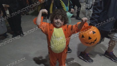 Piden dulce o truco por Halloween en Nuevo Laredo