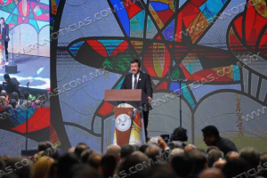 RECONOCE LA ALCALDESA CARMEN LILIA CANTUROSAS LABOR DEL RECTOR DÁMASO ANAYA ALVARADO EN SU PRIMER INFORME DE ACTIVIDADES