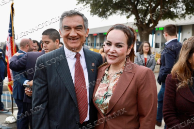 DESTACAN GOBERNADOR Y ALCALDESA TRABAJO BINACIONAL PARA AGILIZAR  PROYECTO DE AMPLIACI&Oacute;N DE PUENTE DEL COMERCIO MUNDIAL