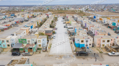 RESCATAN DEL OLVIDO A COLONIA OLIVOS II; PAVIMENTAN CALLE CON CONCRETO HIDR&Aacute;ULICO