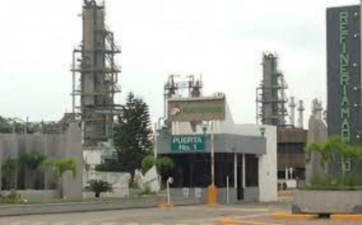 Cae Producción en Refinería Madero