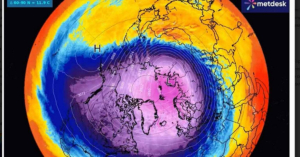 V&oacute;rtice polar amenaza con descenso de temperatura en M&eacute;xico