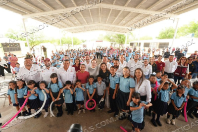 CARMEN LILIA CANTUROSAS IMPULSA LA TRANSFORMACI&Oacute;N DE ESCUELAS CON INVERSI&Oacute;N EN INFRAESTRUCTURA EDUCATIVA