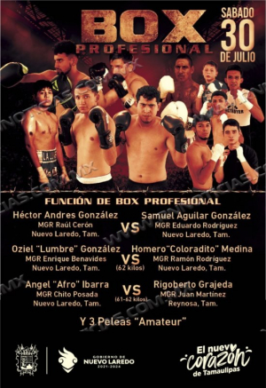 ESTE S&Aacute;BADO HAY FUNCI&Oacute;N DE BOX GRATUITA EN LA PLAZA JU&Aacute;REZ