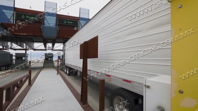 Hay extrema seguridad en cruce de mercanc&iacute;as de M&eacute;xico a Estados Unidos