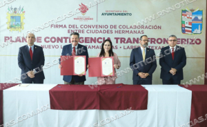 NUEVO LAREDO AL 100; MUNICIPIO GESTIONA COLABORACIÓN BINACIONAL ANTE CONTINGENCIAS