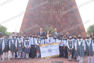 CONMEMORAN EN CEREMONIA C&Iacute;VICA 174 A&Ntilde;OS DE  LA FUNDACI&Oacute;N DE NUEVO LAREDO