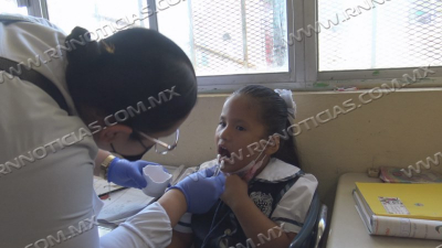 Llevan programa Escuela y Salud al poniente de Nuevo Laredo