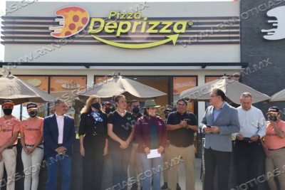 INAUGURAN TERCERA SUCURSAL DE PIZZA DEPRIZZA