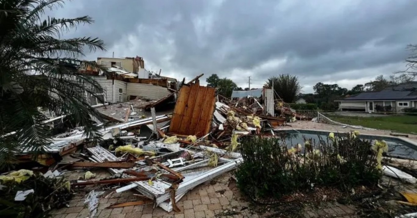 Tornado sorprende a meteor&oacute;logo y a una automovilista