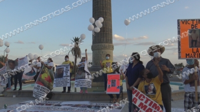 Se manifiestan familiares de v&iacute;ctimas de desaparecidos en D&iacute;a internacional de la desaparici&oacute;n forzada