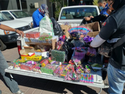Decomisarán mercancía a vendedores clandestinos de pirotecnia