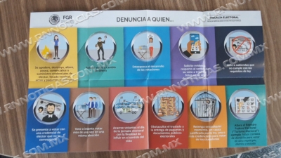 Pide INE denunciar delitos electorales