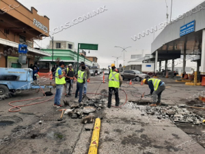 AVANZAN OBRAS DE MEJORA EN EL ACCESO AL PUENTE I
