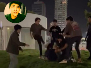 Se entregan presuntos agresores de joven en Puebla