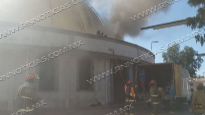 Se incendia c&uacute;pula de Parroquia por corto circuito en Nuevo Laredo