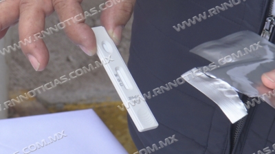 Continúa aplicación de pruebas rápidas covid en Nuevo Laredo