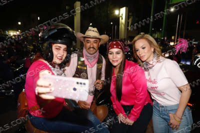 SE UNEN BIKERS EN &ldquo;RODADA ROSA&rdquo; PARA COMPARTIR MENSAJE DE CONCIENTIZACI&Oacute;N SOBRE EL C&Aacute;NCER DE MAMA