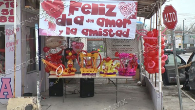 Comercios esperan aumentar ventas con d&iacute;a del amor y la amistad