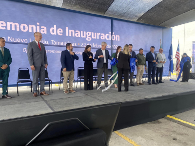 VIDEO Inauguran expansión de Maquiladora Medline en Nuevo Laredo