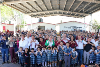 Alcaldesa Carmen Lilia Canturosas Transforma Primaria Al Poniente De La Ciudad Con Construcci&oacute;n De Nuevas Aulas