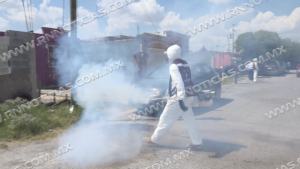 Realiza municipio fumigaci&oacute;n para combatir el mosquito del dengue