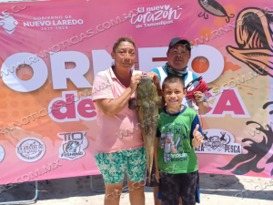 DISFRUTAN CIUDADANOS DOMINGO DE DIVERSI&Oacute;N EN TORNEO DE PESCA