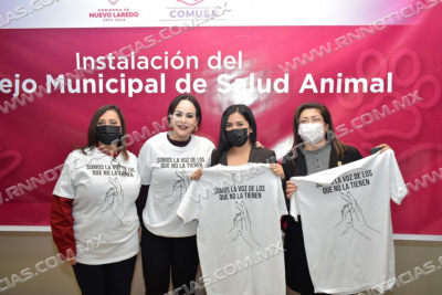 NUEVO LAREDO AL 100; ALCALDESA CARMEN LILIA COMPROMETIDA CON LA SALUD DE LOS ANIMALES