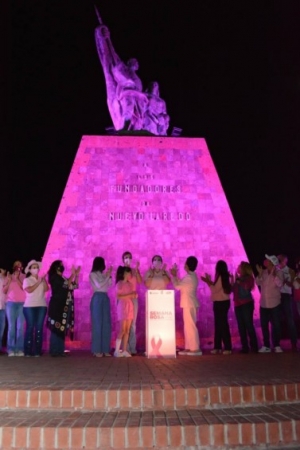 INICIA SEMANA ROSA PARA CONCIENTIZAR SOBRE EL C&Aacute;NCER DE MAMA