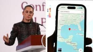 Sheinbaum enviará carta a Google por cambiar el nombre del Golfo de México