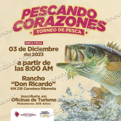 Participa y colabora por una causa noble en el Torneo de Pesca "Pescando Corazones"