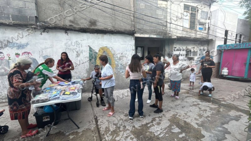 LLEVA GOBIERNO MUNICIPAL APOYO A FAMILIAS DE LA COLONIA CNOP A TRAVÉS DE FONDOS ÚNETE A DONAR